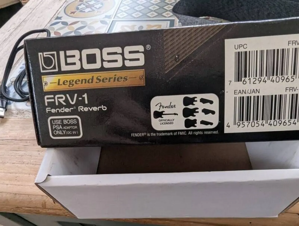 Boss Fender 63 Reverb - Image 2