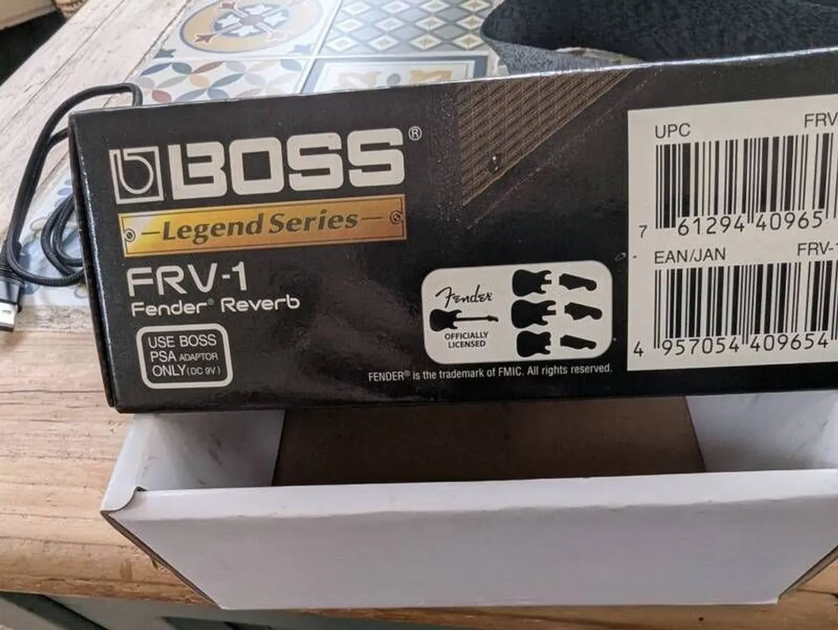 Boss Fender 63 Reverb - Image 3