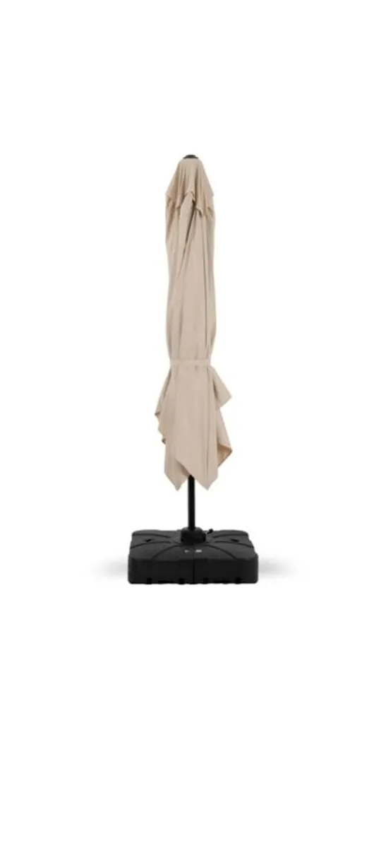 Umbrella Beige Hanging Outdoor--"NEW" - Image 2