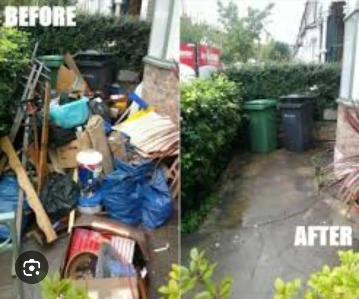 Man with a van /rubbish removal /power washing - Image 1