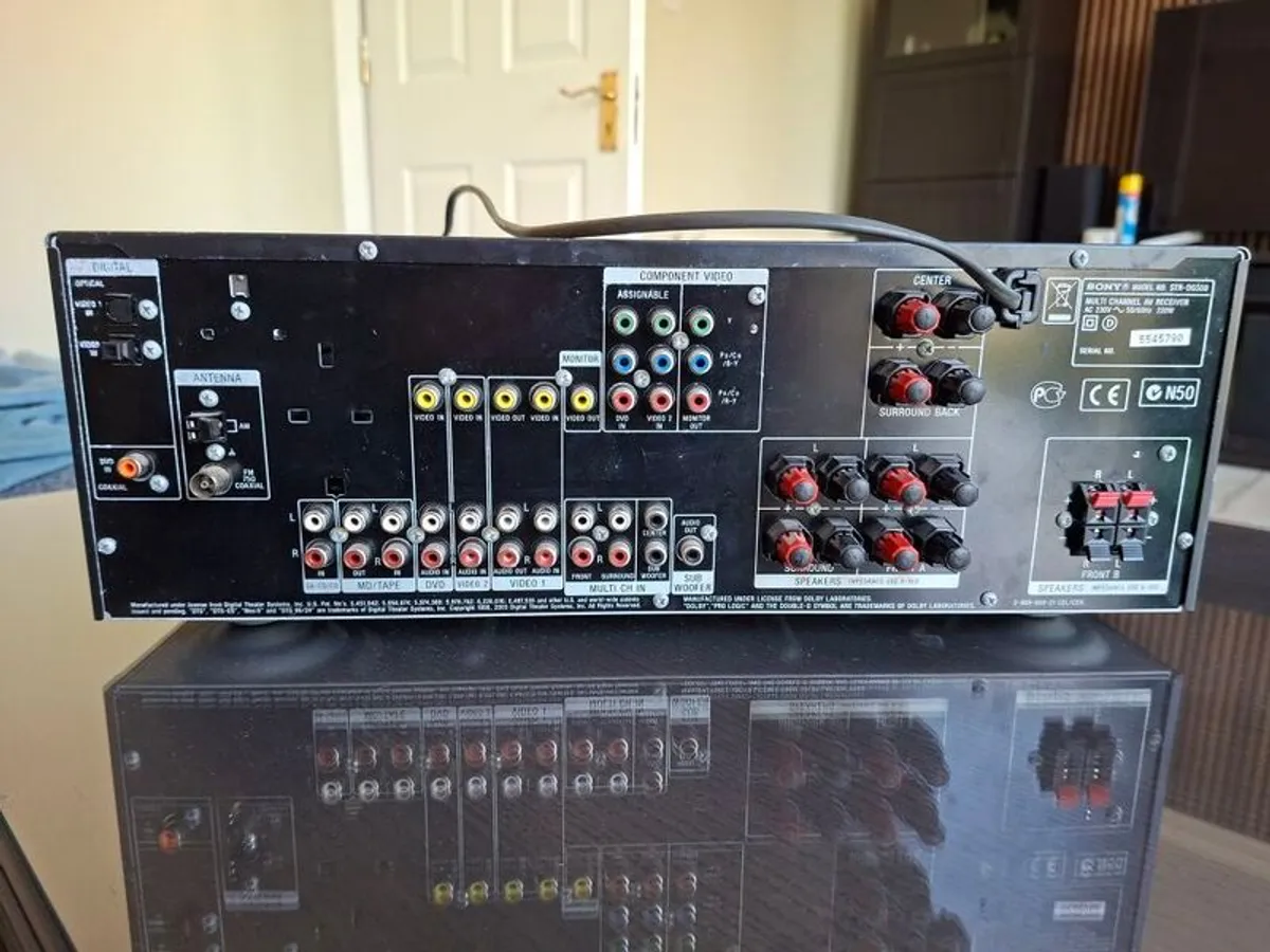 Sony multi channel AC receiver amplifier STR DG500 - Image 3