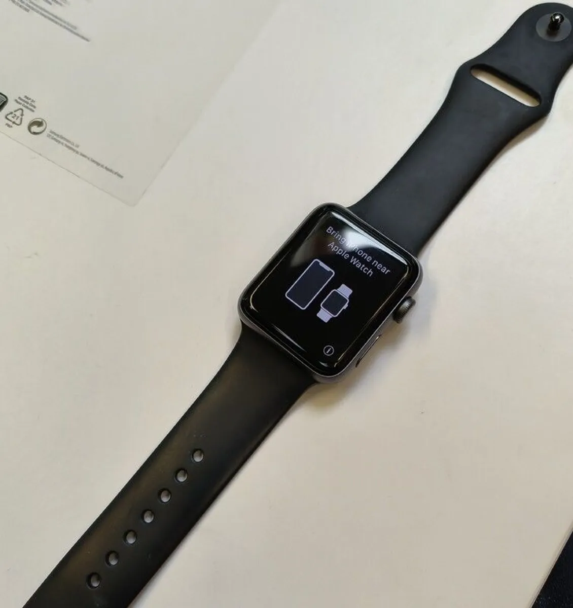 APPLE Watch Series 3 GPS - 42MM Black Aluminum Case - Image 3