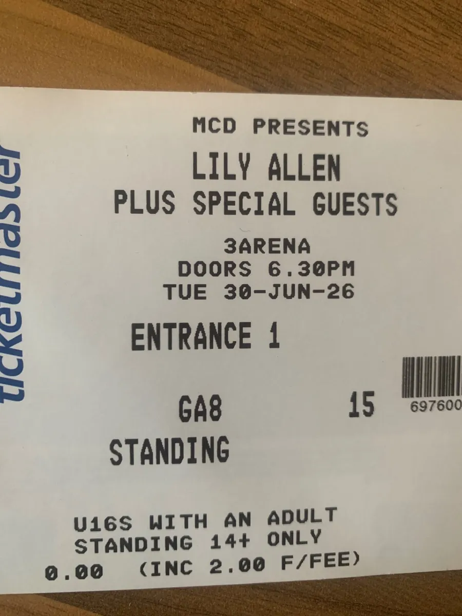 Lily Allen tickets
