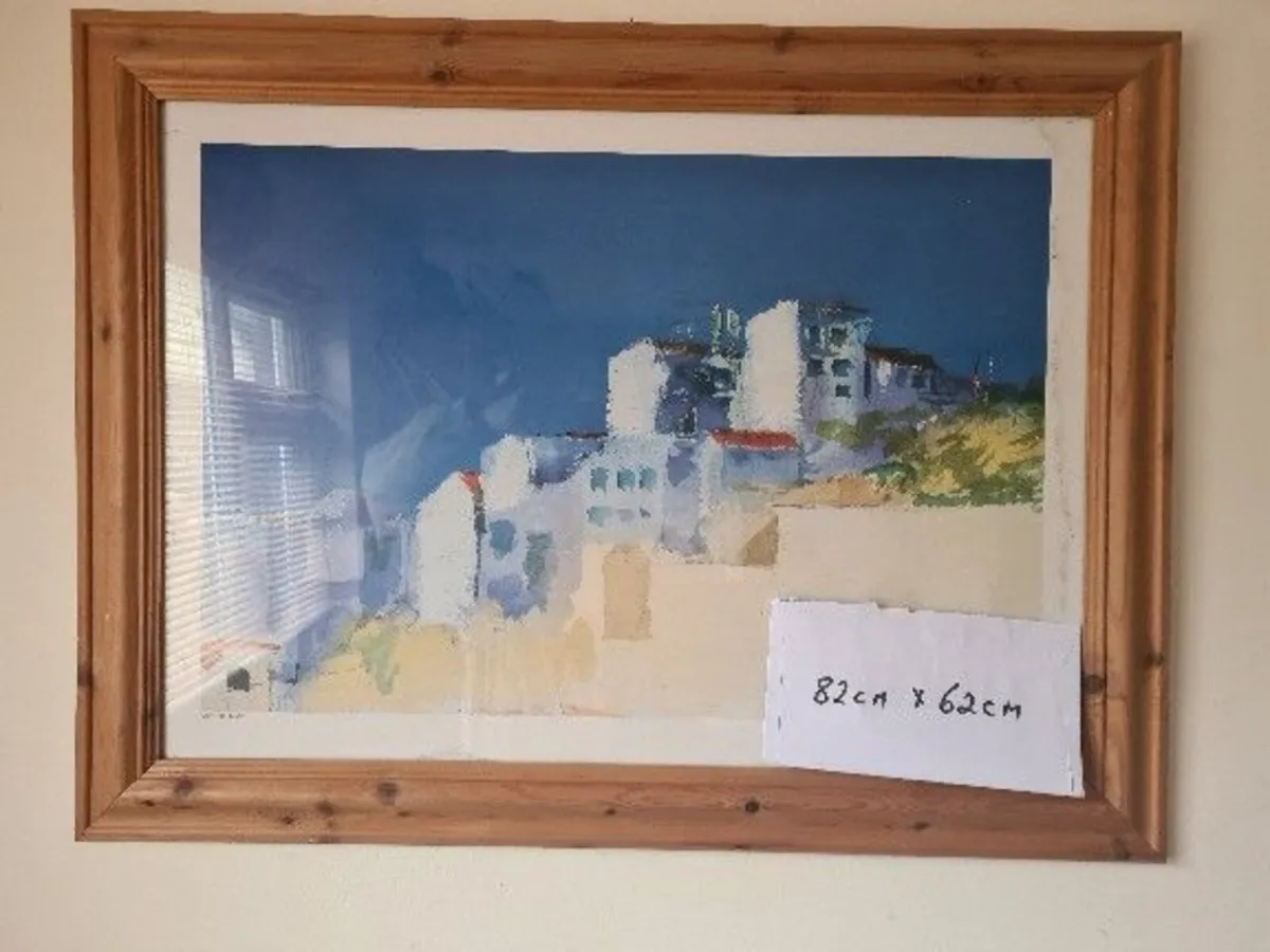 Quality Prints 82cm x 62cm framed in glass…………………… - Image 1