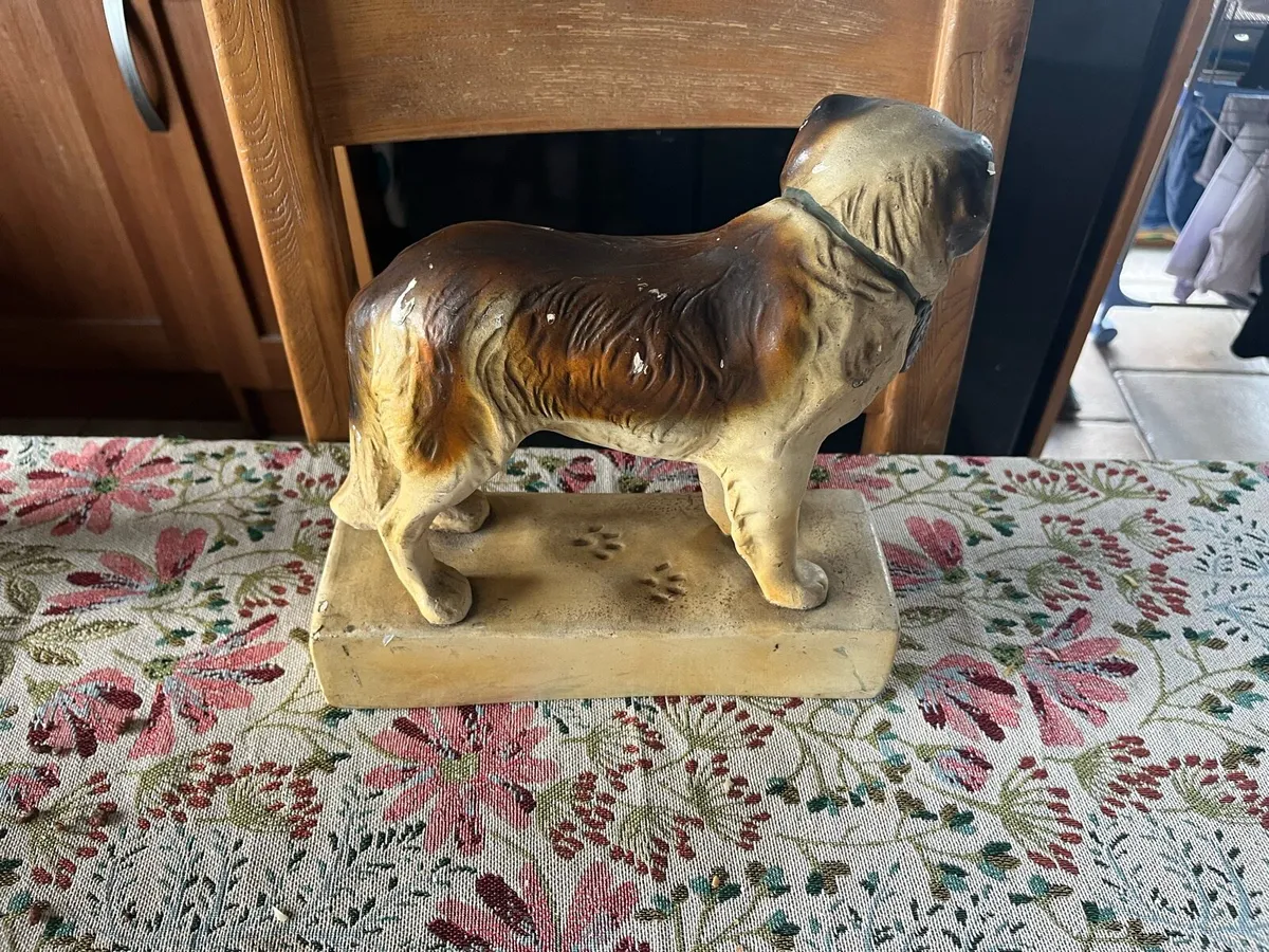 Hennessy Brandy Advertising St Bernard Figurine - Image 3