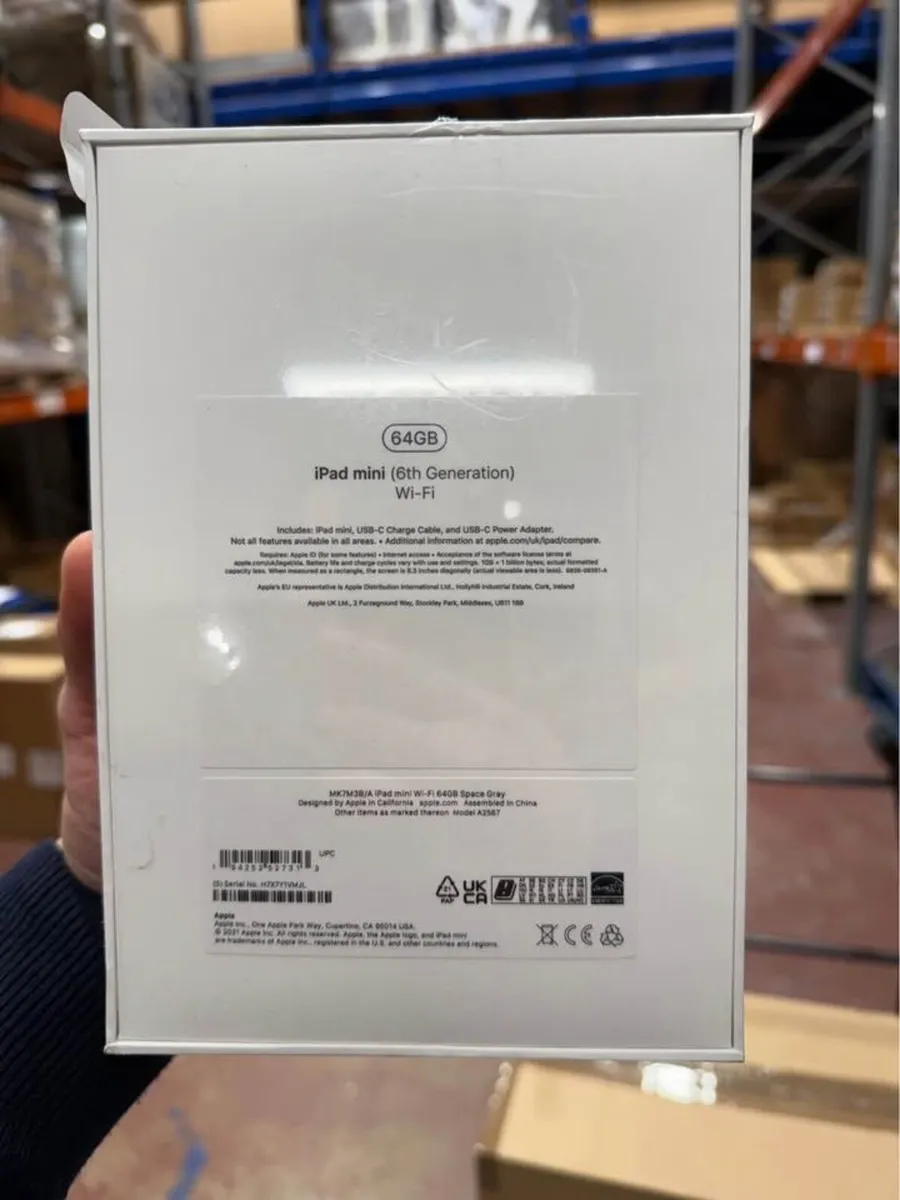 Apple iPad Mini 64gb WiFi Space Grey -6th gen - Image 3