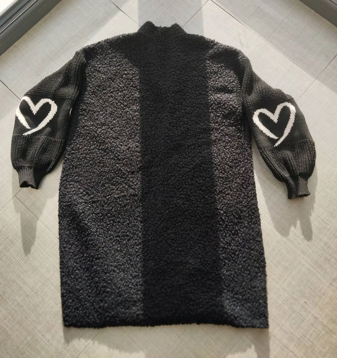 Long heart cardi, size 14 - Image 4