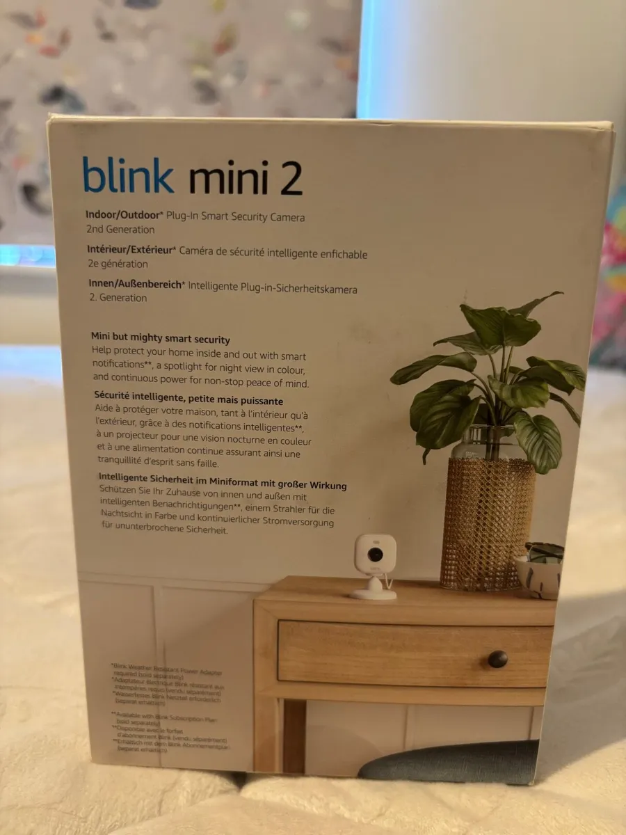 Blink mini2 smart security camera – Unopened Box - Image 3