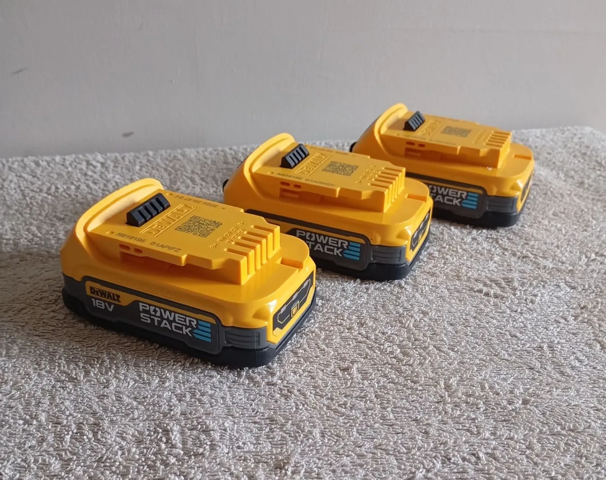 DeWalt Charger and Powerstack Batteries - Image 3