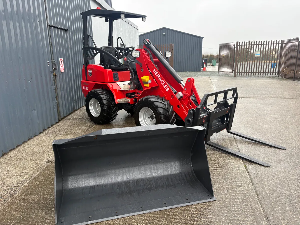 Heracles Yanmar engined H190 loader - Image 4