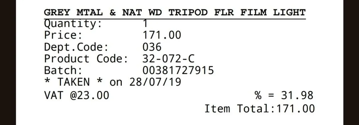 Tripod Floor Film Light - Image 4