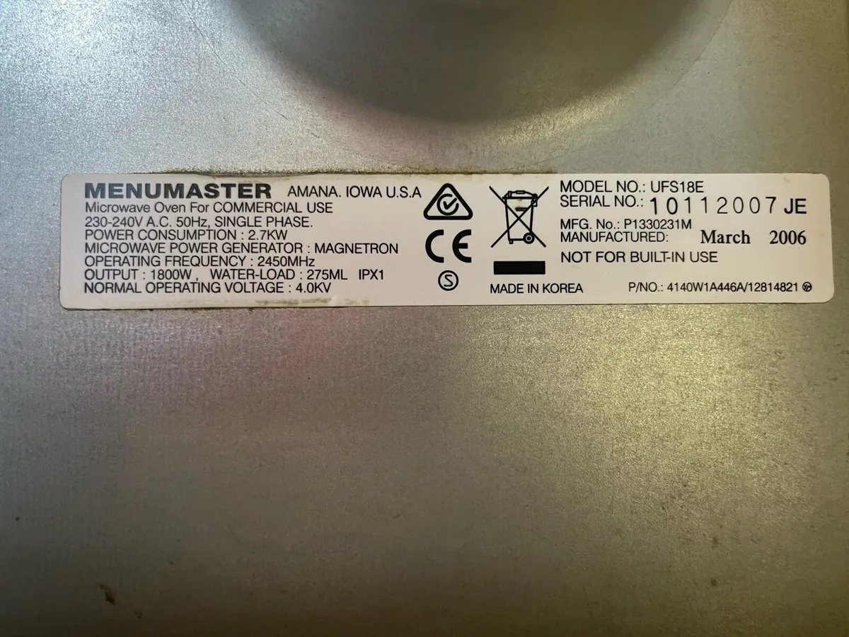 Commercial microwave oven - Image 4