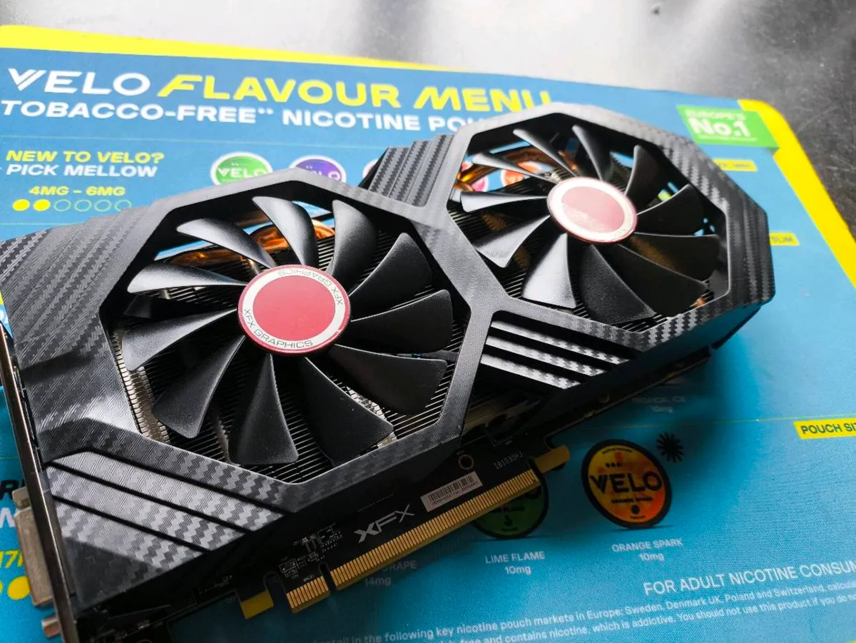 XFX RX 580 8GB GPU like new condition - Image 1