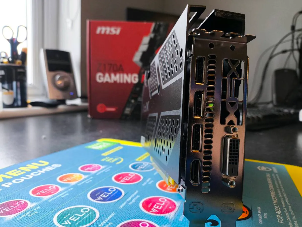 XFX RX 580 8GB GPU like new condition - Image 2