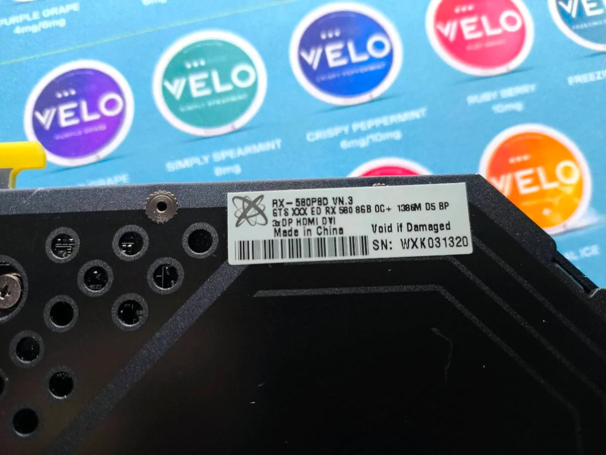 XFX RX 580 8GB GPU like new condition - Image 4