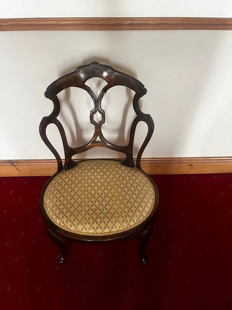Petite antique Nursing Chair - Image 1