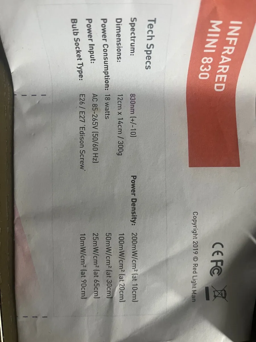 Red light lamp - Image 3