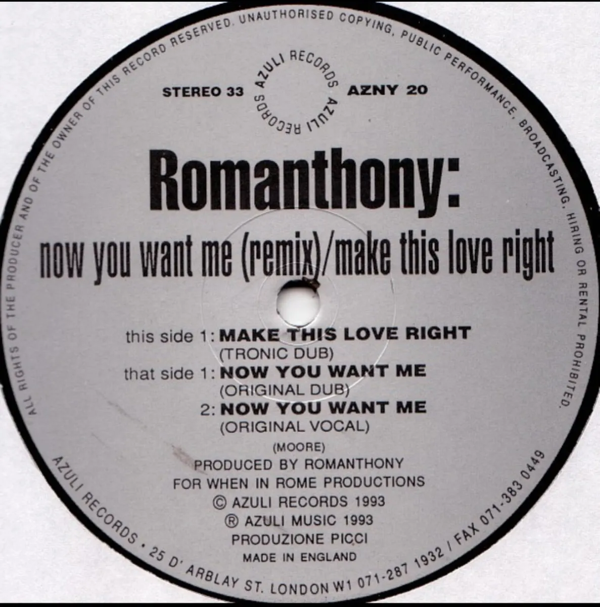 Classic 12" vinyl - Image 4