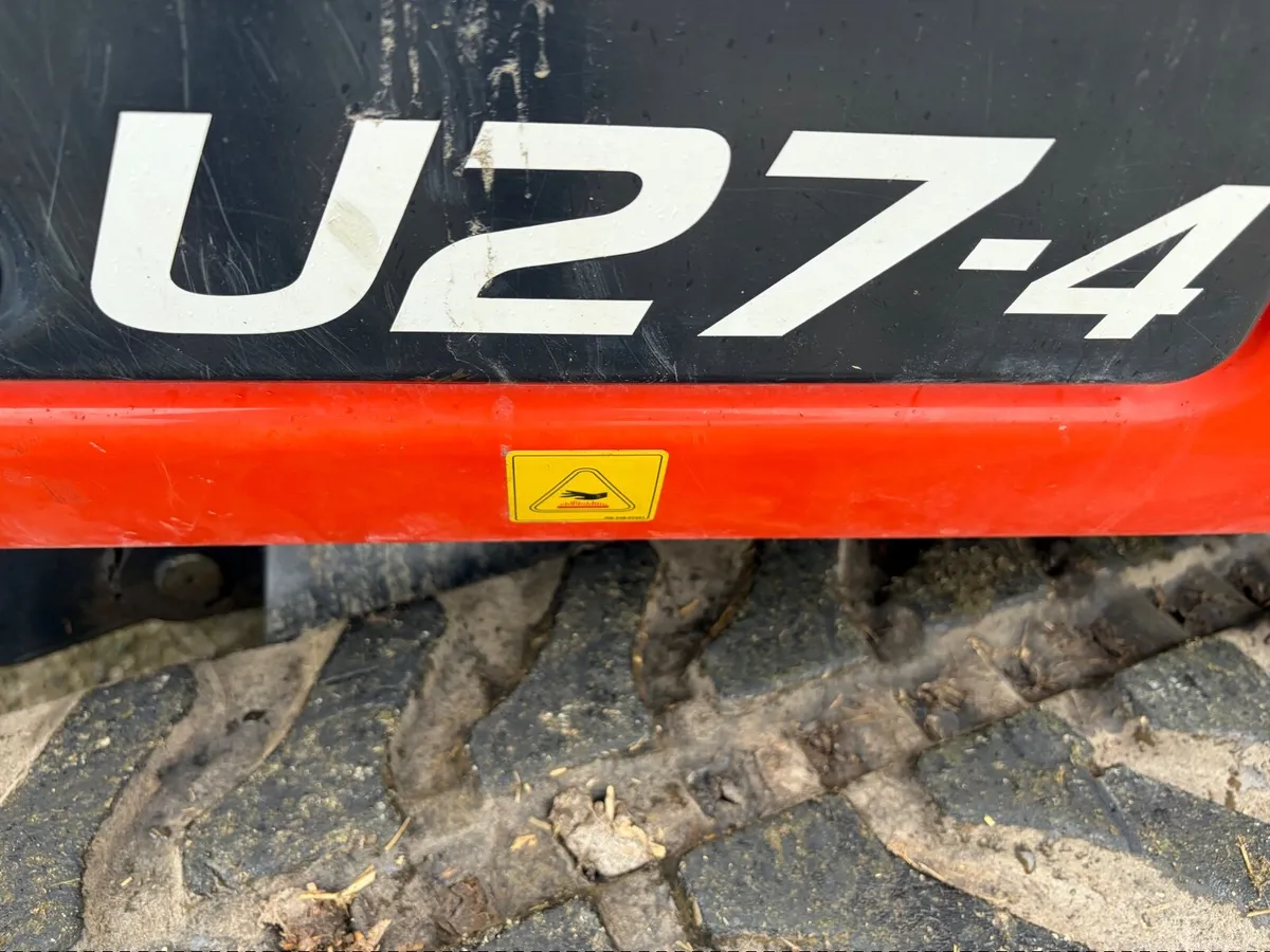 Mini digger U27-4 - Image 4