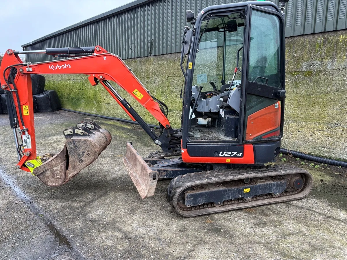 Mini digger U27-4 - Image 1