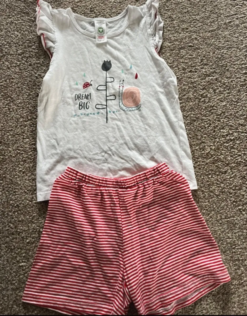 Girls short pj bundle 3-4 y - Image 2
