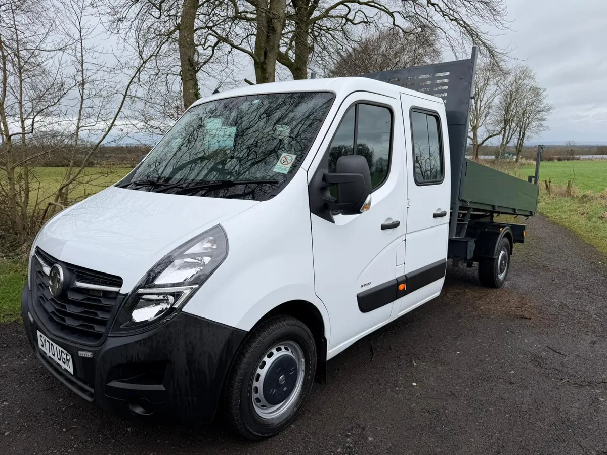 2020 Vauxhall Movano 2.3 CDTI R3500 Tipper - Image 1