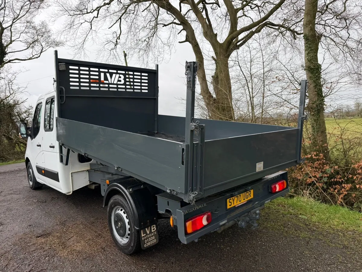 2020 Vauxhall Movano 2.3 CDTI R3500 Tipper - Image 4