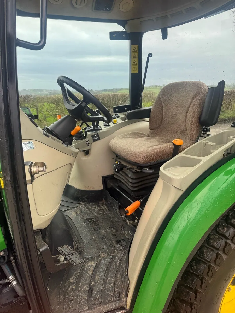 John Deere Compact Tractor with Mower - Image 2