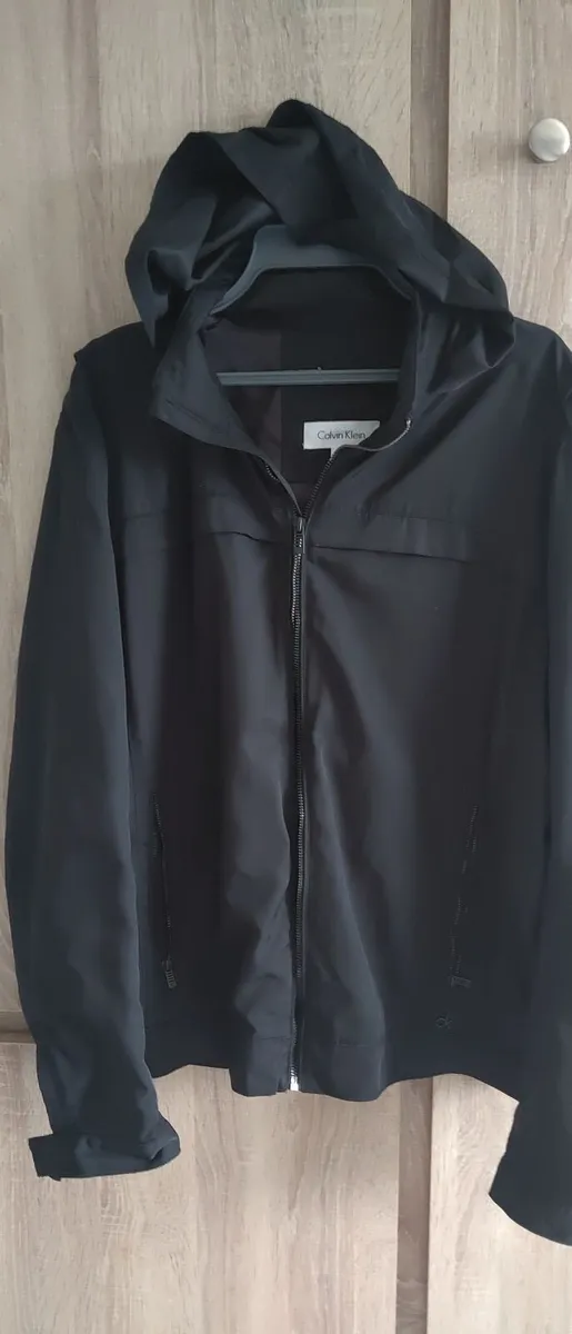 Calvin Klein black Man jacket size L - Image 1