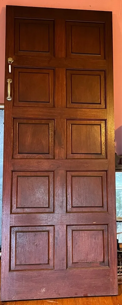 Solid Teak door