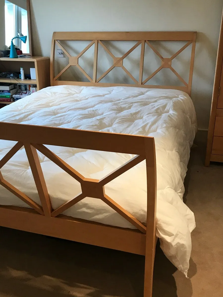 King size bed frame - Image 1