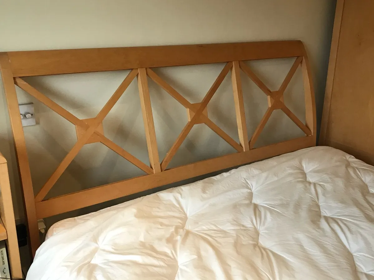 King size bed frame - Image 2