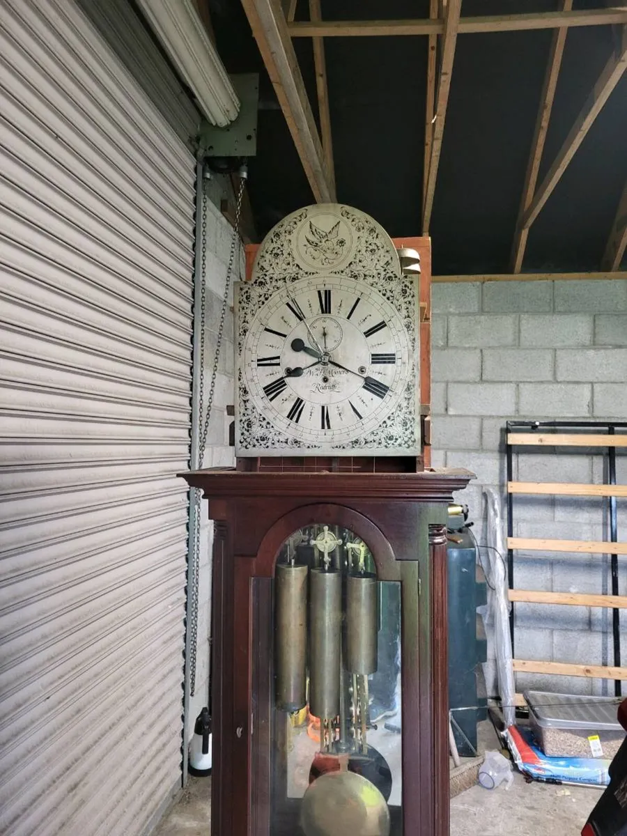 Mahogany longcase clock - Image 1