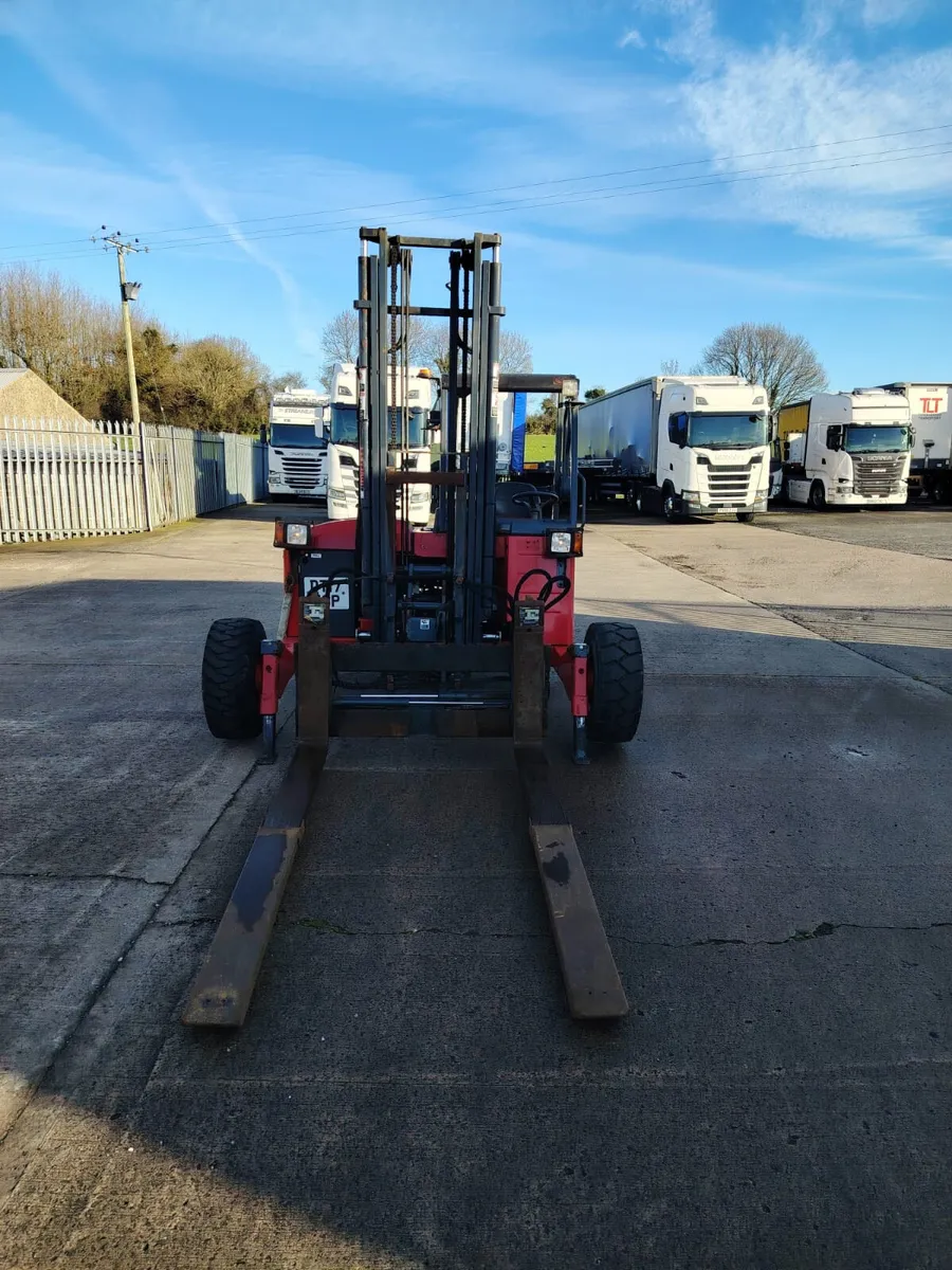 2017 Moffet Mounty forklift  M4-3  Low hrs - Image 3