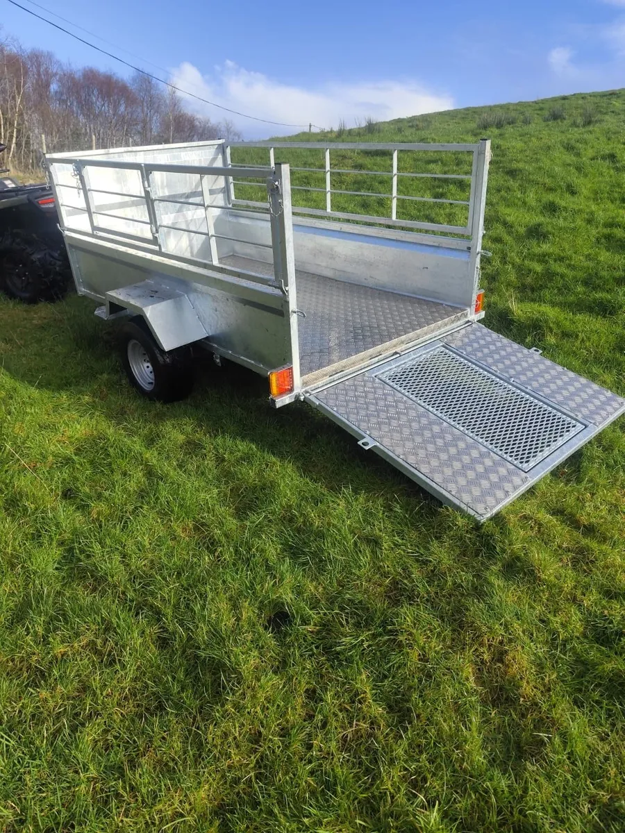 7ft6x4ft2 SINGLE AXEL TRAILER - Image 2