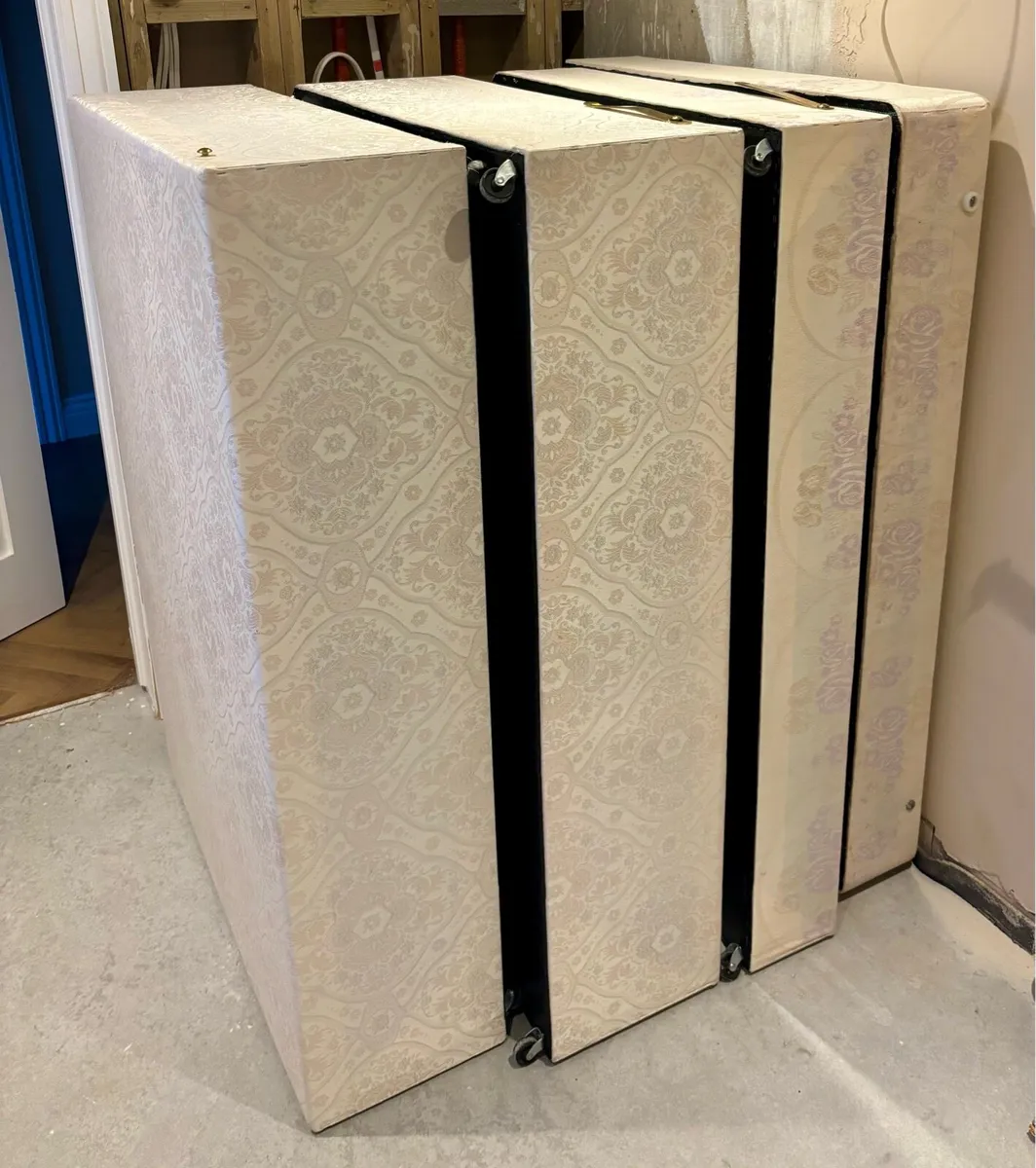 2 x Double Bed Base and 2 x Headboard - Image 3