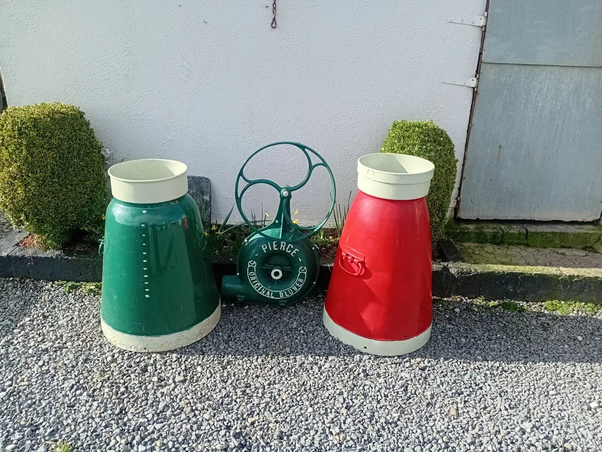 Milk Churns & Fire Blower - Image 1