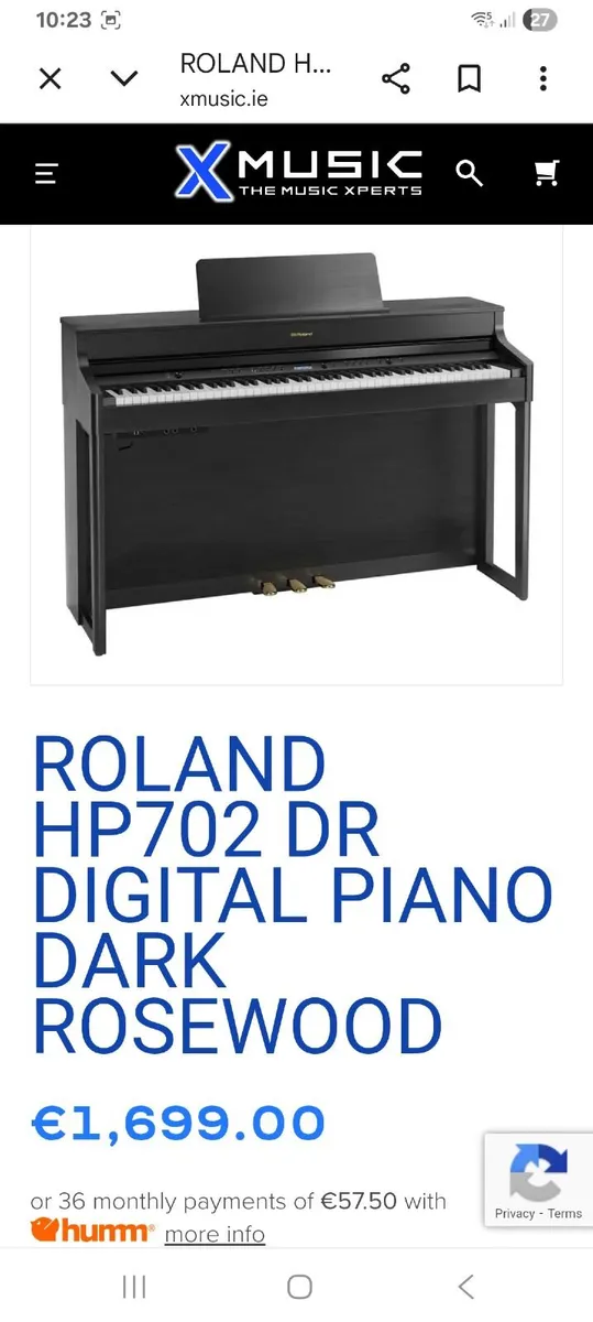 Electric piano. Roland  702 - Image 2