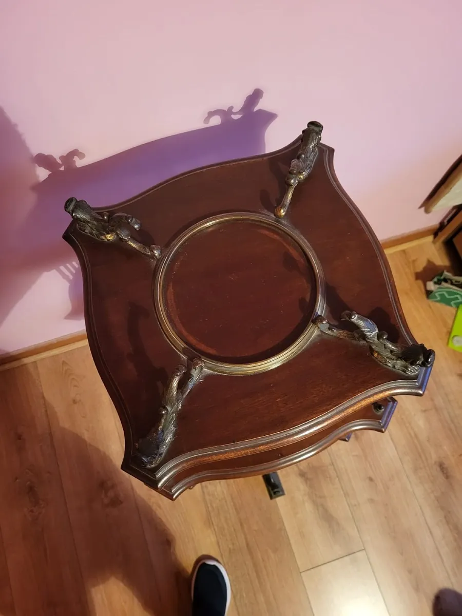 Antique Revolving Bookcase - Image 2