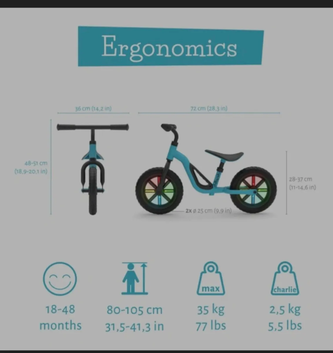 Chilafish balance bike - Image 2