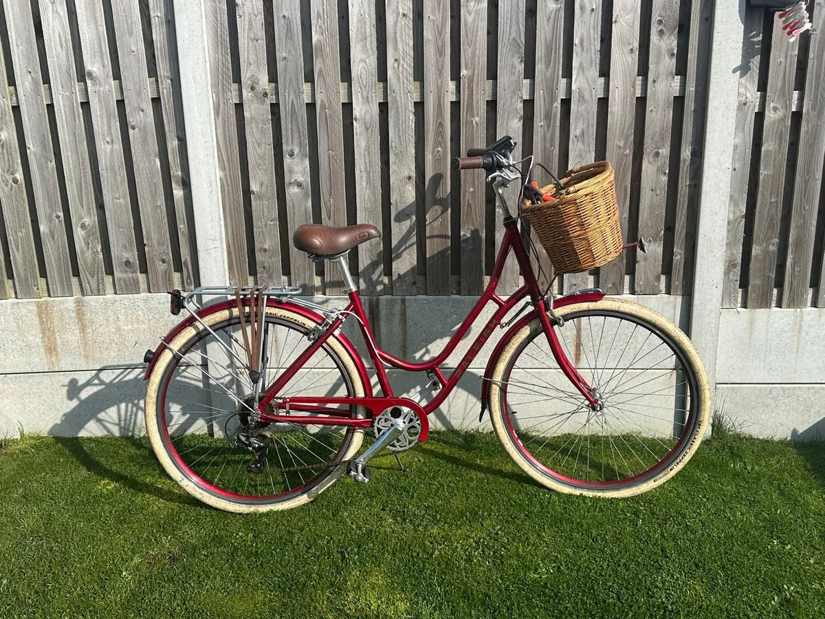 Ladies Red Bicycle - Image 1