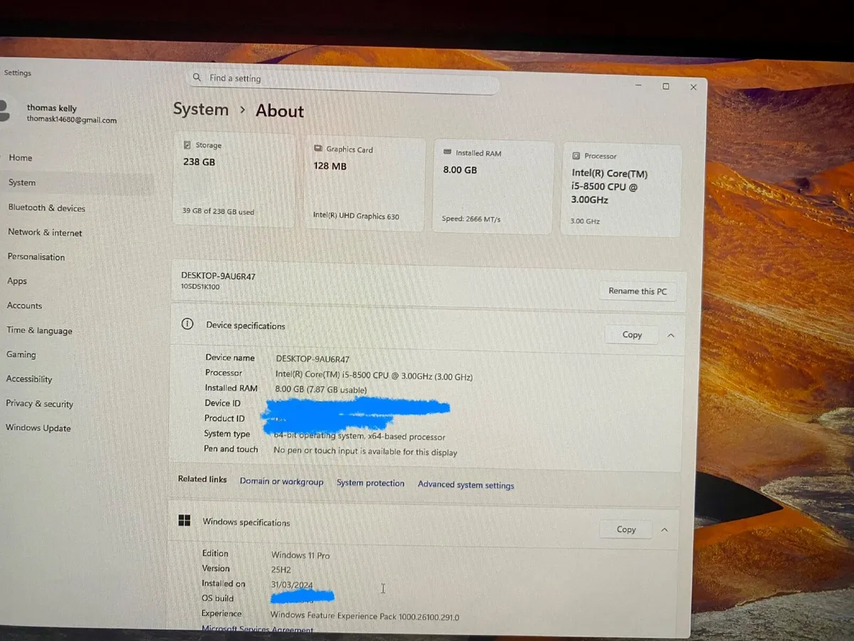 All in One PC - Image 3