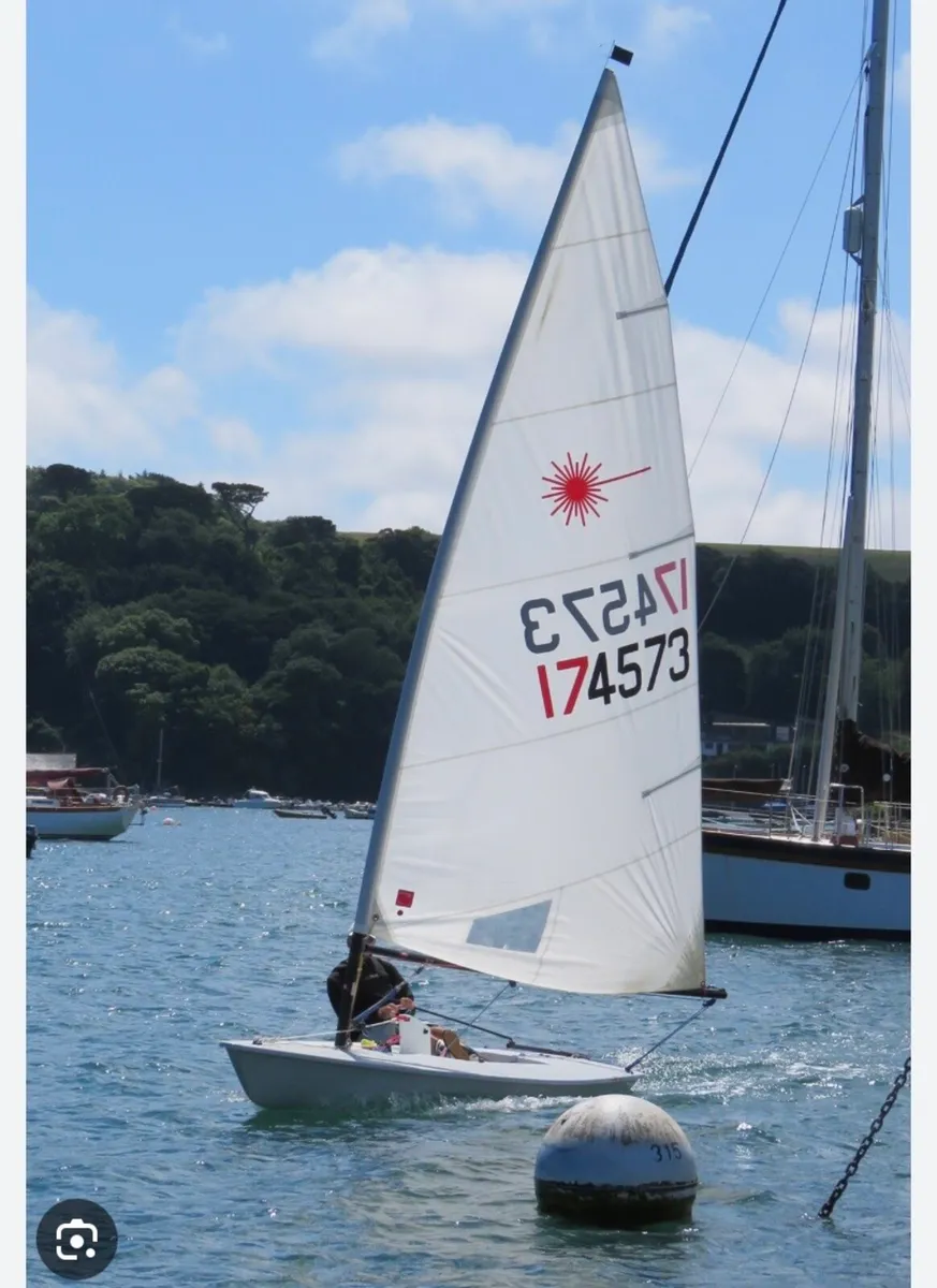 Laser Dinghy - Full Set with 3 sail rigs