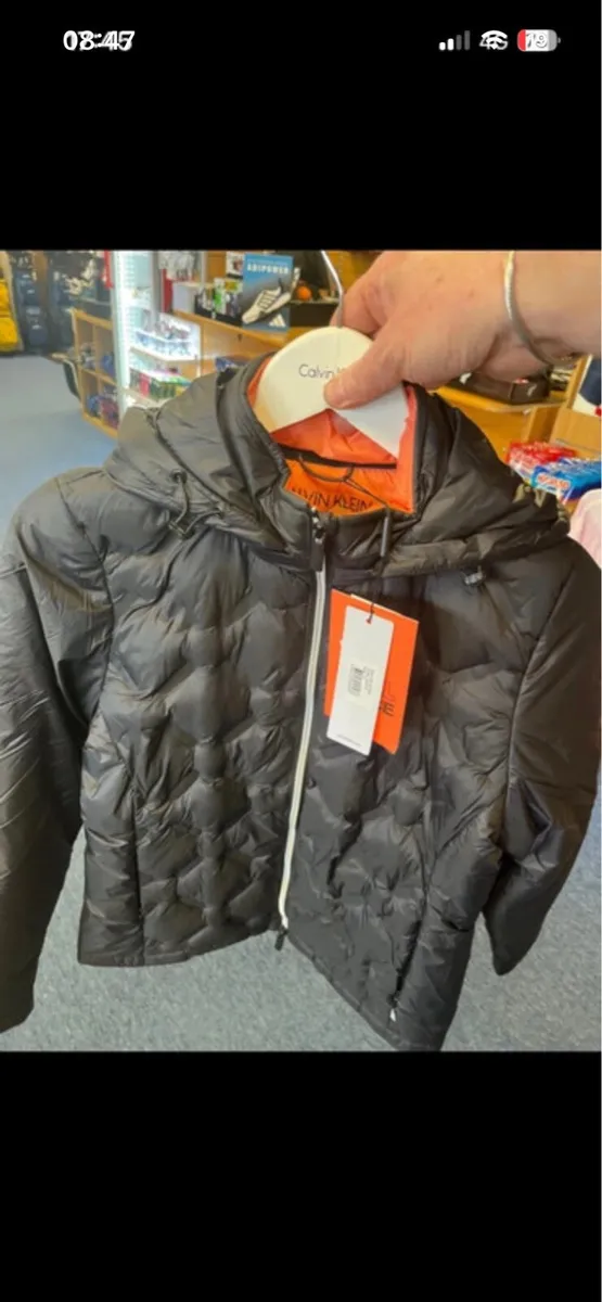 Ladies  Calvin Klein padded jacket to clear - Image 1