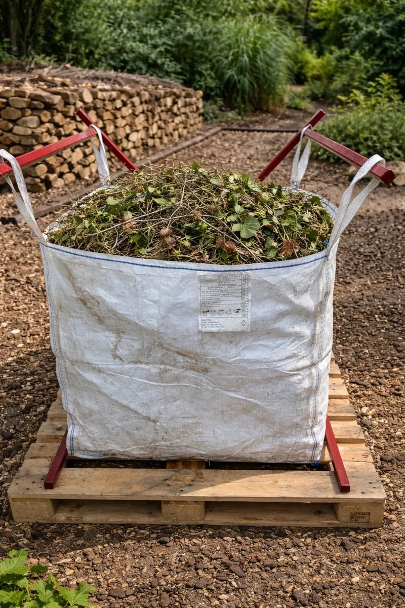 Bulk bag holding frame - Image 1