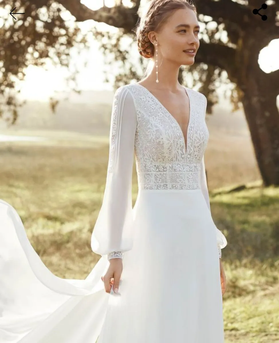 Rosa Clará Wedding Dress - Image 3