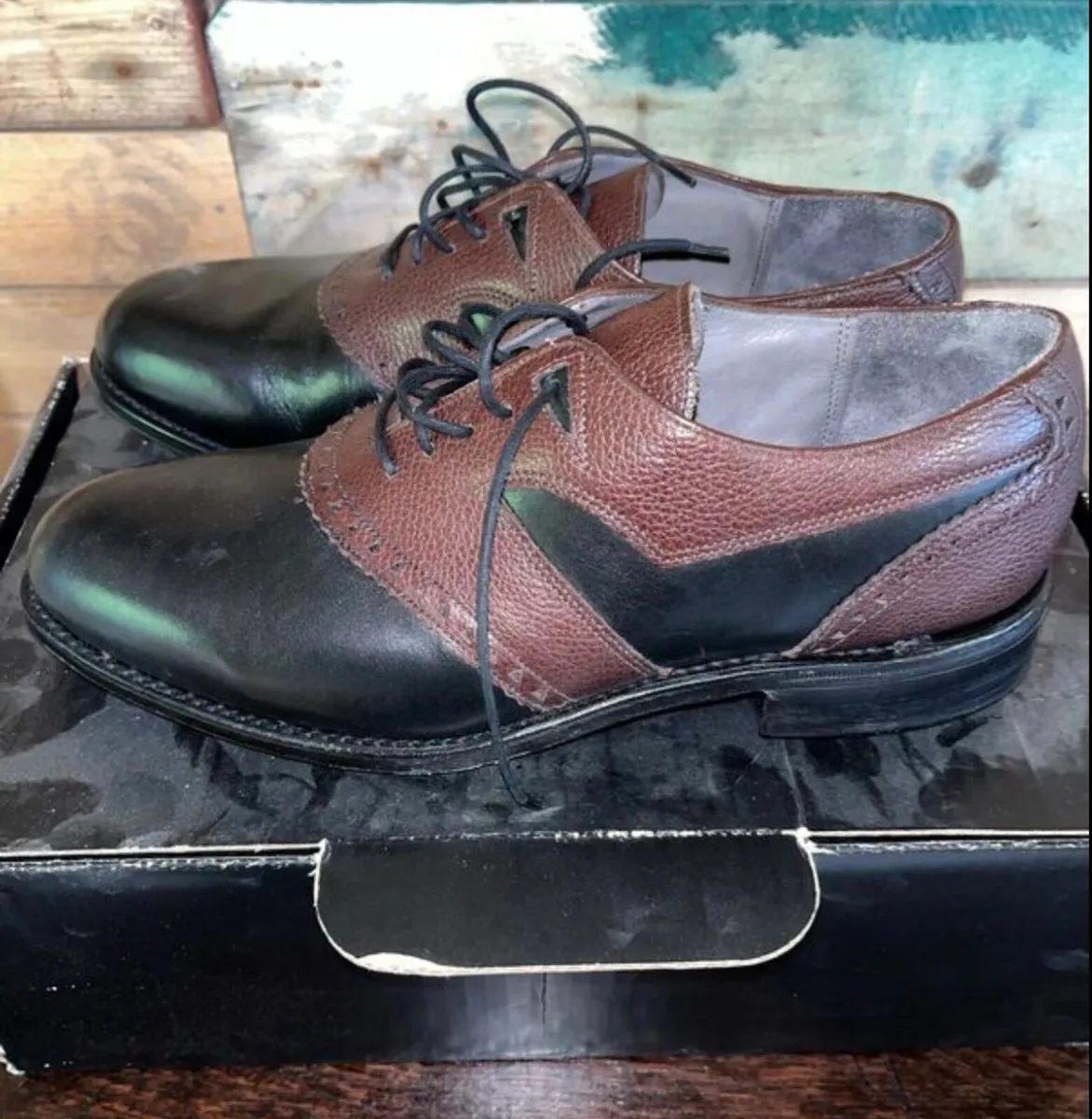 Greg Norman leather golf shoes - Image 2