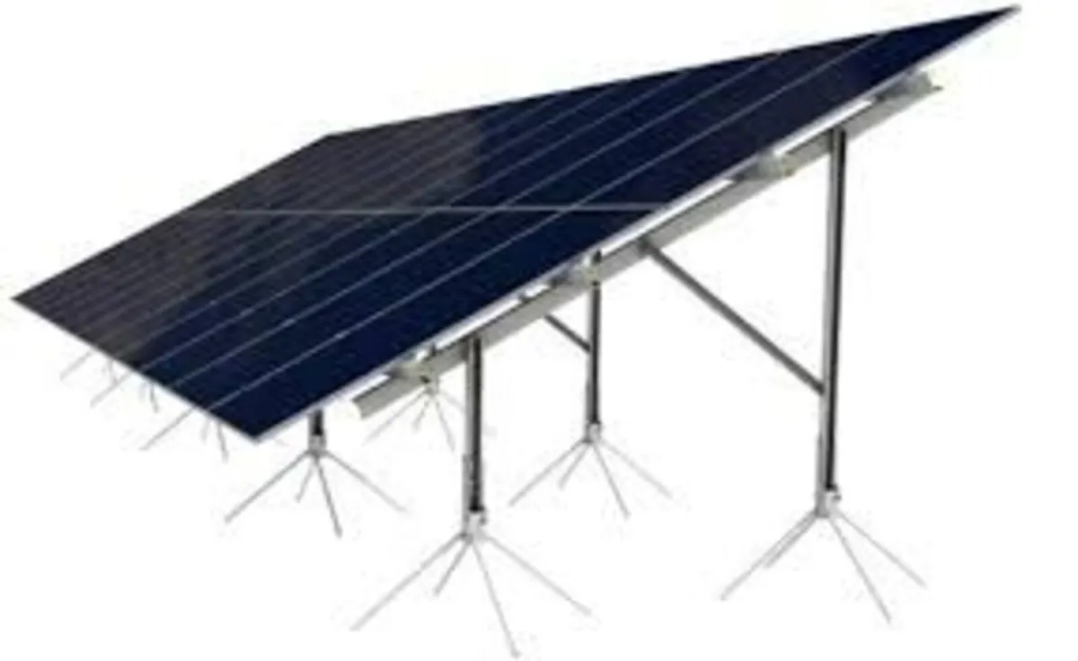 Solar Panel Ground Mount Structure