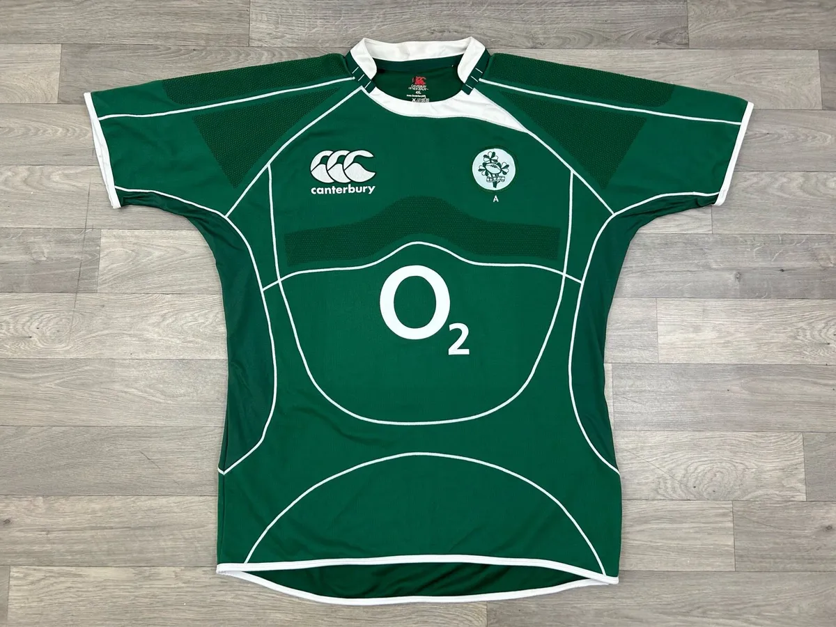Vintage 2007 Ireland Rugby A Team Player Issue Top - Image 1
