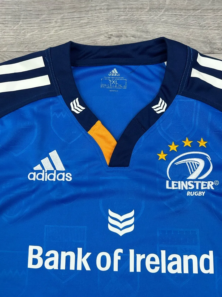 Adidas Leinster Rugby Jersey Shirt Mens 2XL - Image 3
